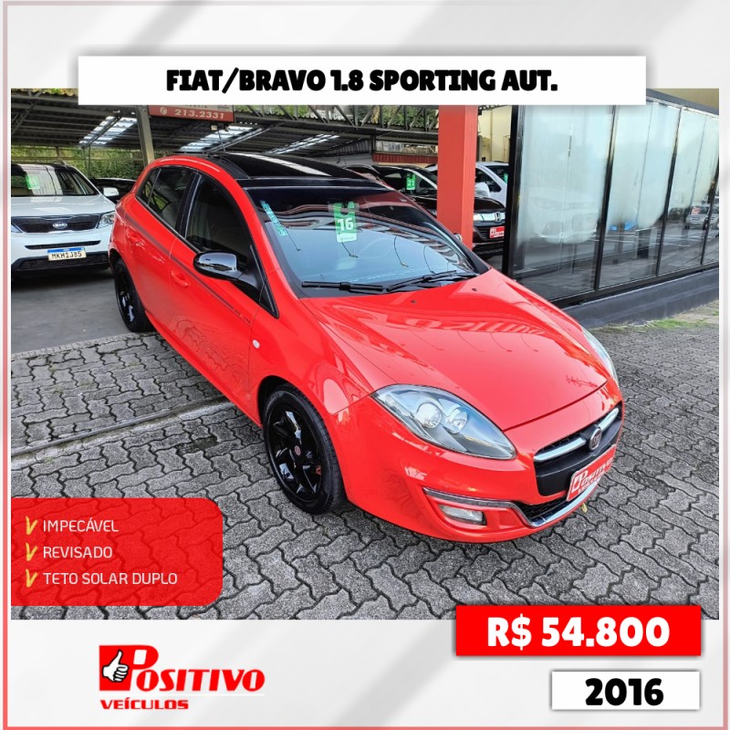 BRAVO 1.8 SPORTING 16V FLEX 4P AUTOMATIZADO