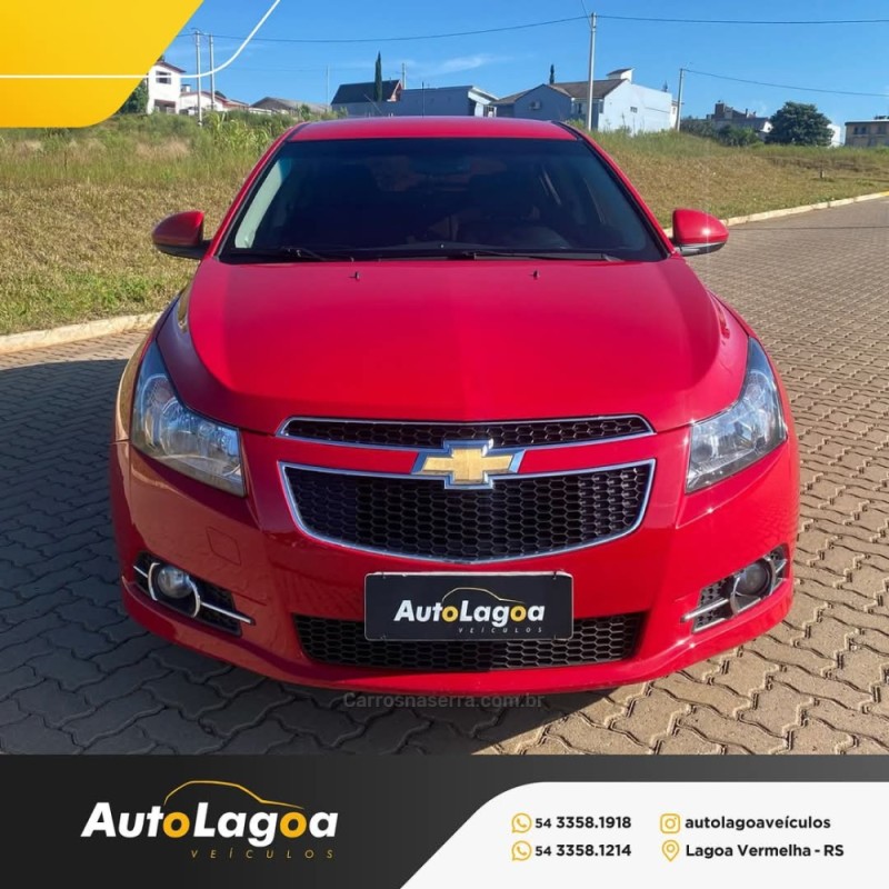 CRUZE 1.8 LT SPORT6 16V FLEX 4P MANUAL - 2013 - LAGOA VERMELHA