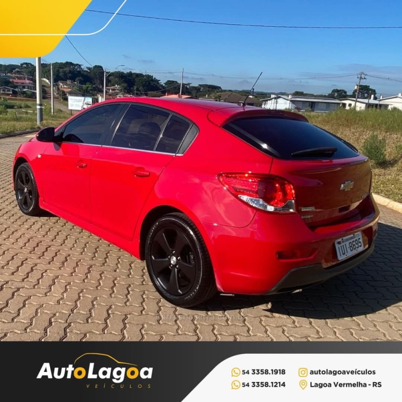 CRUZE 1.8 LT SPORT6 16V FLEX 4P MANUAL - 2013 - LAGOA VERMELHA