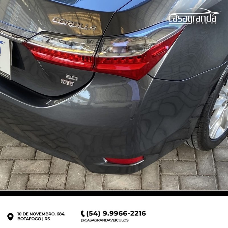 COROLLA 2.0 XEI 16V FLEX 4P AUTOMÁTICO - 2018 - BENTO GONçALVES