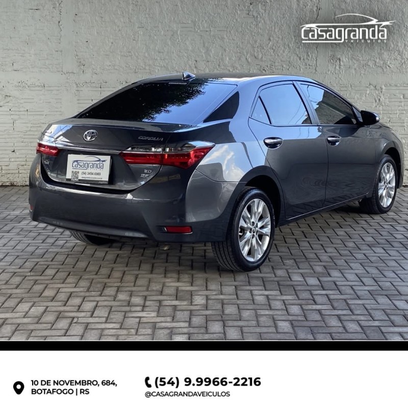 COROLLA 2.0 XEI 16V FLEX 4P AUTOMÁTICO - 2018 - BENTO GONçALVES