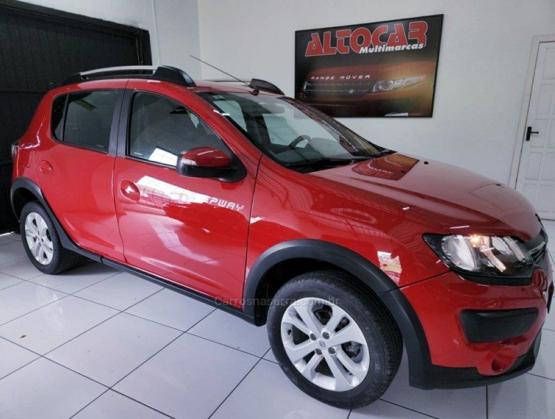 SANDERO 1.6 STEPWAY 8V FLEX 4P MANUAL - 2015 - CAMPO BOM