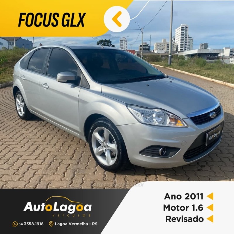 FOCUS 1.6 GLX 8V FLEX 4P MANUAL - 2011 - LAGOA VERMELHA