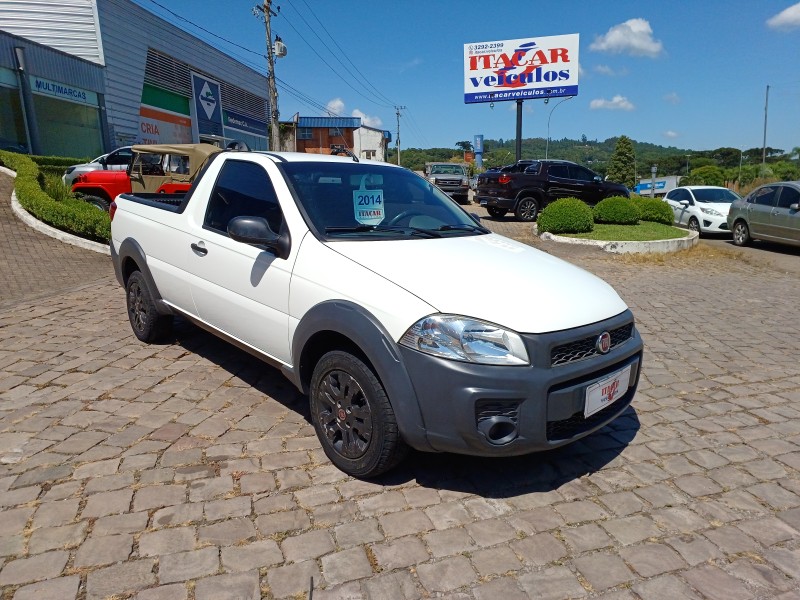 STRADA 1.4 MPI HARD WORKING CS 8V FLEX 2P MANUAL - 2014 - FLORES DA CUNHA