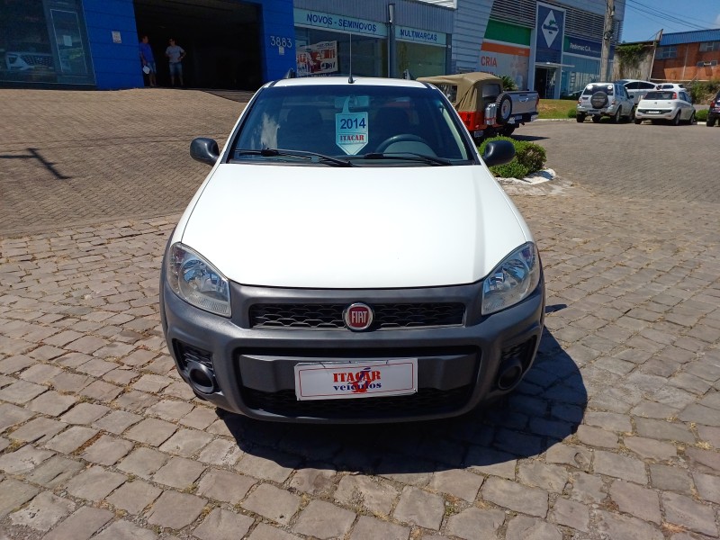 STRADA 1.4 MPI HARD WORKING CS 8V FLEX 2P MANUAL - 2014 - FLORES DA CUNHA