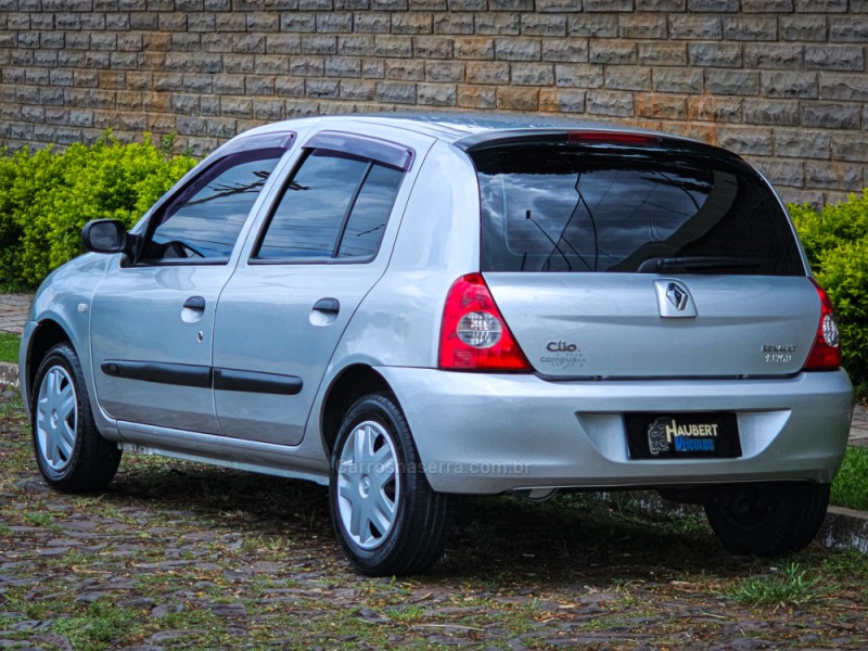 CLIO 1.0 CAMPUS 16V FLEX 4P MANUAL - 2009 - CAMPO BOM