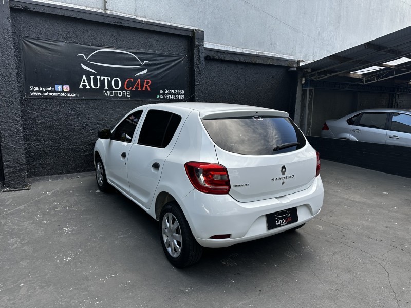 SANDERO 1.0 AUTHENTIQUE 8V FLEX 4P MANUAL - 2016 - CAXIAS DO SUL