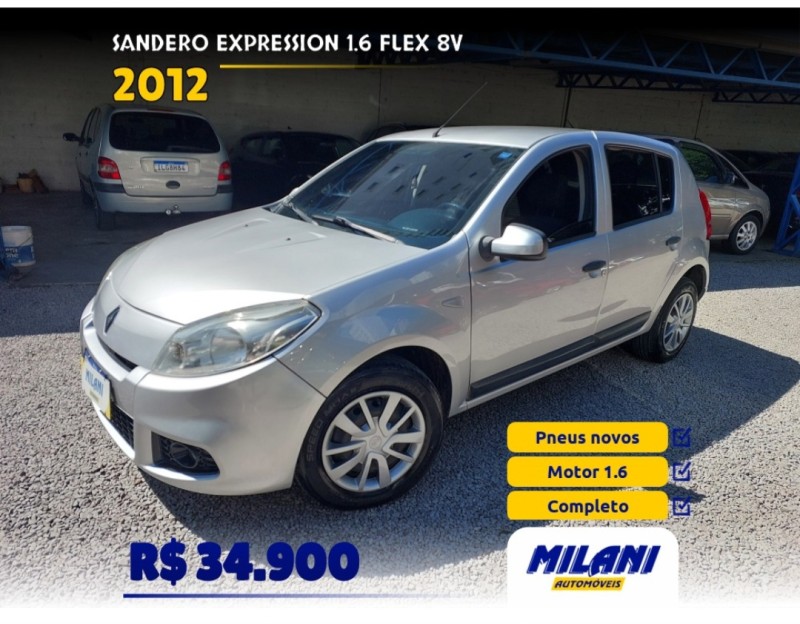 SANDERO 1.6 EXPRESSION 8V FLEX 4P MANUAL