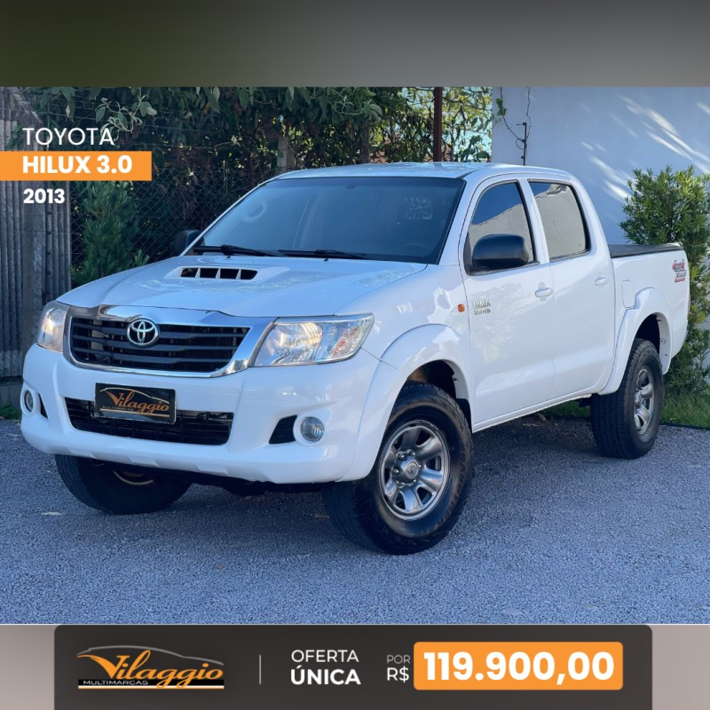 hilux 3.0 sr 4x4 cd 16v turbo intercooler diesel 4p automatico 2013 caxias do sul