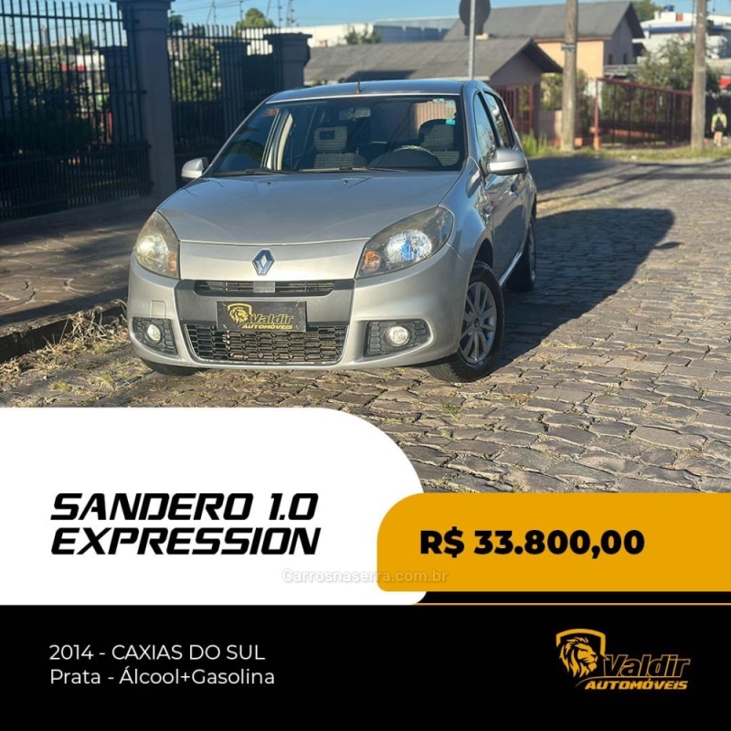 SANDERO 1.0 EXPRESSION 16V FLEX 4P MANUAL