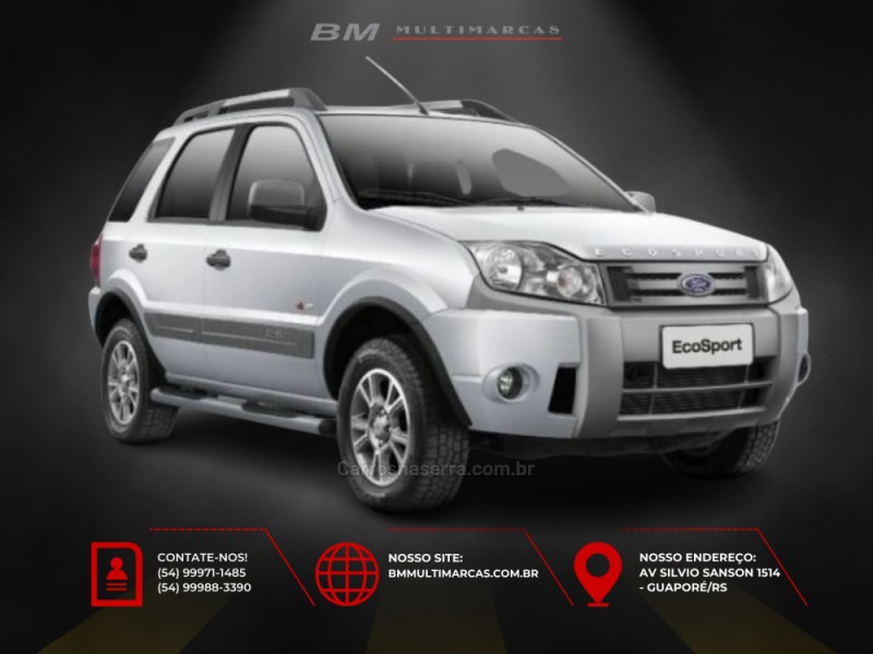 ECOSPORT 1.6 FREESTYLE 8V FLEX 4P MANUAL - 2012 - GUAPORé