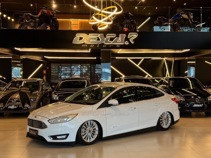 focus 2.0 titanium 16v flex 4p automatico 2016 novo hamburgo