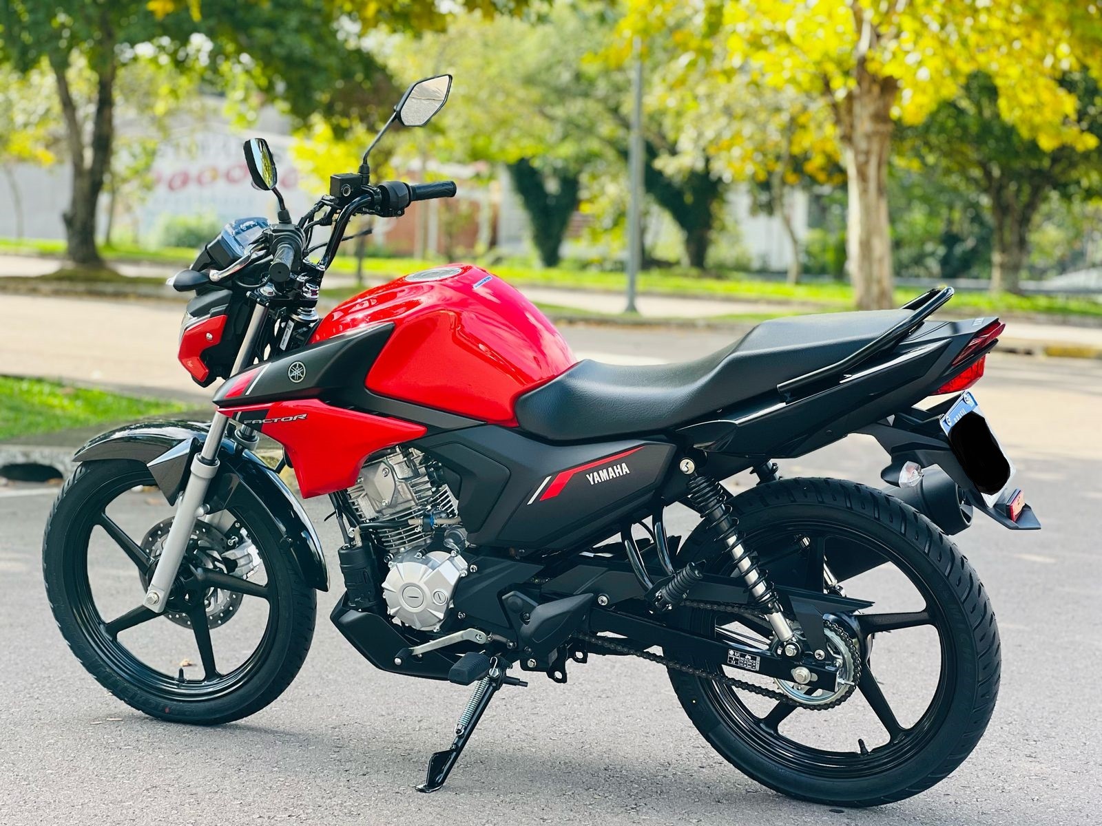 YAMAHA - FACTOR - 2025/2025 - Vermelha - R$ 21.800,00 - Spanholi Motos
