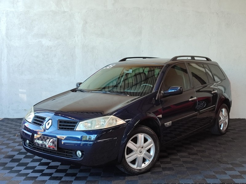 MÉGANE 1.6 DYNAMIQUE GRAND TOUR 16V FLEX 4P MANUAL - 2008 - CAXIAS DO SUL