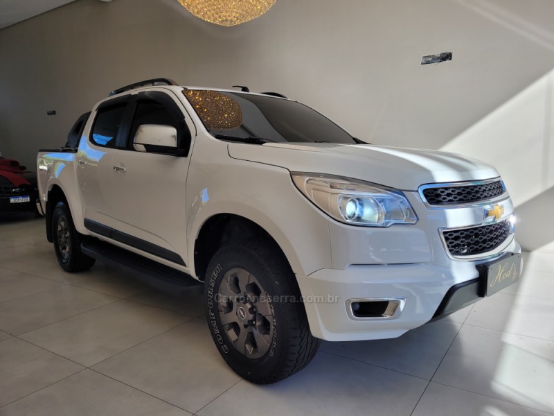 S10 2.8 LTZ 4X4 CD 16V TURBO DIESEL 4P AUTOMÁTICO - 2013 - CANELA