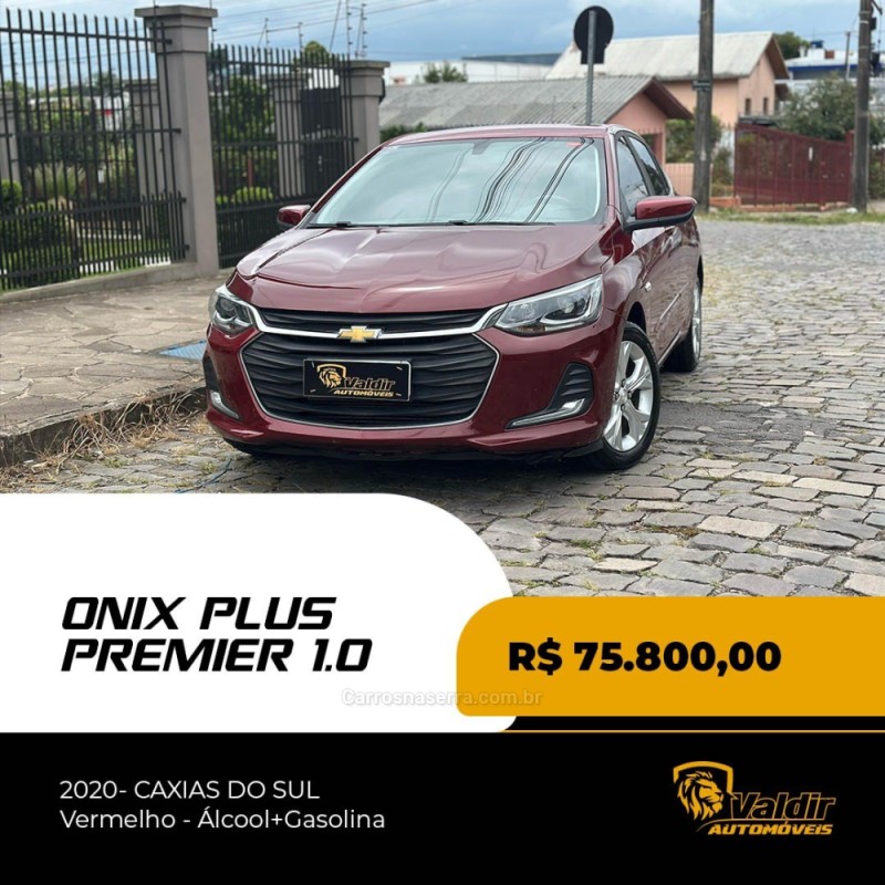 ONIX 1.0 PREMIER 12V TURBO FLEX 4P AUTOMÁTICO - 2020 - CAXIAS DO SUL