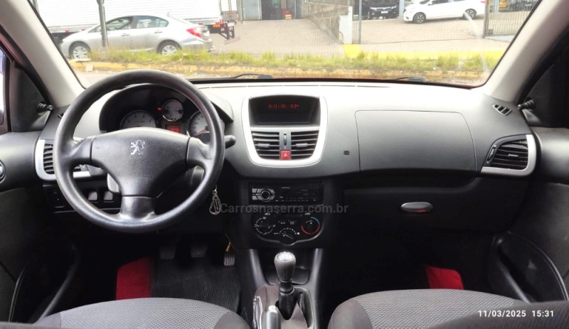 207 1.4 XR 8V FLEX 4P MANUAL - 2012 - CAXIAS DO SUL