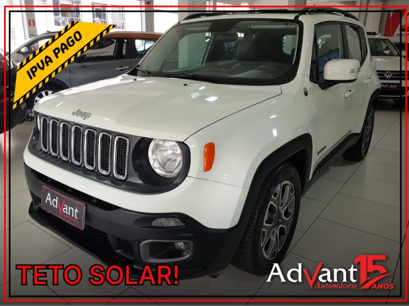 RENEGADE 1.8 16V FLEX LONGITUDE 4P AUTOMÁTICO - 2016 - CAXIAS DO SUL