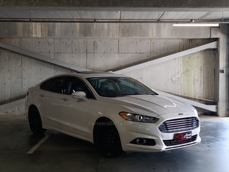 FUSION 2.0 TITANIUM FWD 16V GASOLINA 4P AUTOMÁTICO - 2014 - CAXIAS DO SUL