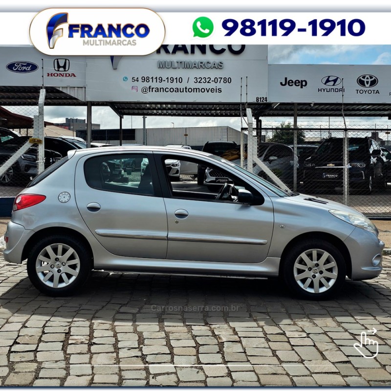 207 1.6 XS 16V FLEX 4P AUTOMÁTICO - 2012 - VACARIA