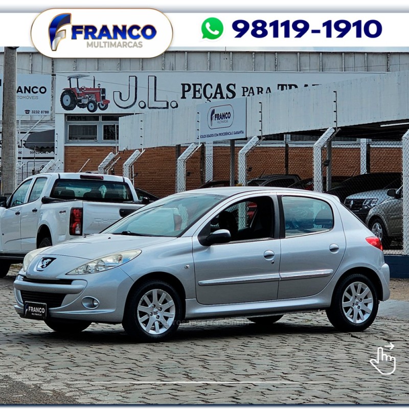 207 1.6 XS 16V FLEX 4P AUTOMÁTICO - 2012 - VACARIA