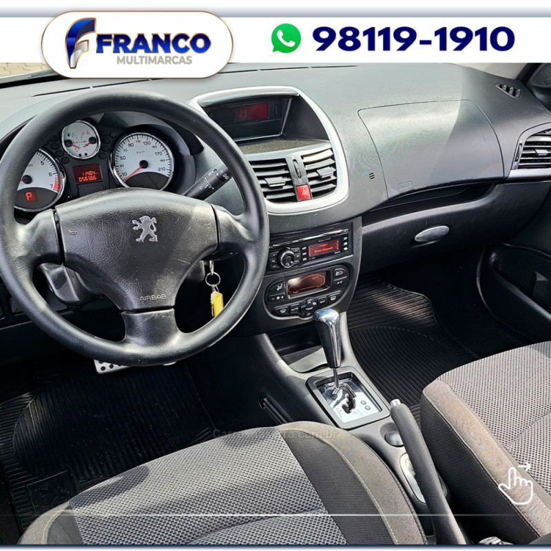 207 1.6 XS 16V FLEX 4P AUTOMÁTICO - 2012 - VACARIA