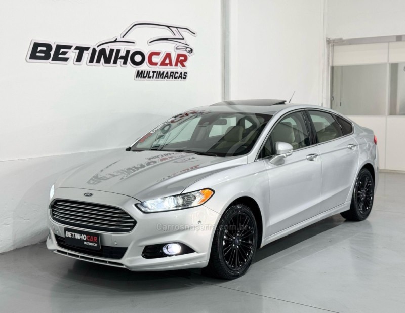 FUSION 2.0 TITANIUM AWD 16V GASOLINA 4P AUTOMÁTICO - 2015 - ESTâNCIA VELHA