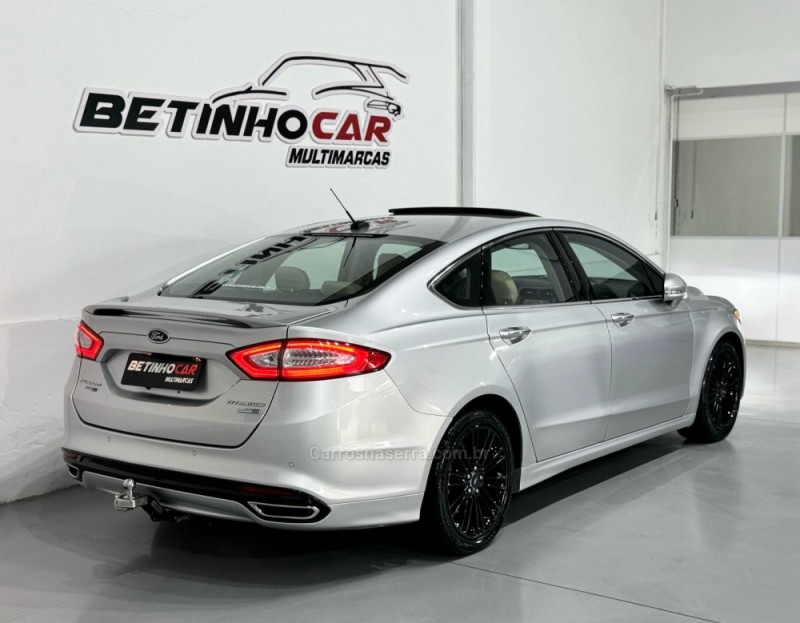 FUSION 2.0 TITANIUM AWD 16V GASOLINA 4P AUTOMÁTICO - 2015 - ESTâNCIA VELHA