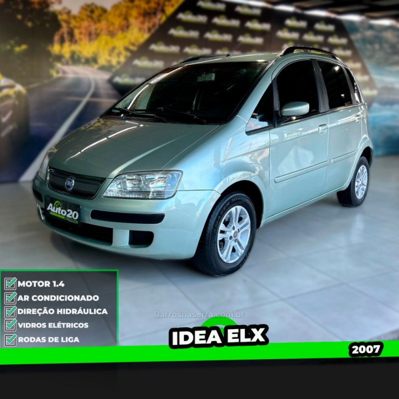 IDEA 1.4 MPI FIRE ELX 8V FLEX 4P MANUAL - 2007 - TAQUARA