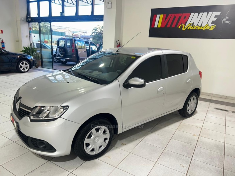 sandero 1.6 expression 8v flex 4p manual 2015 caxias do sul