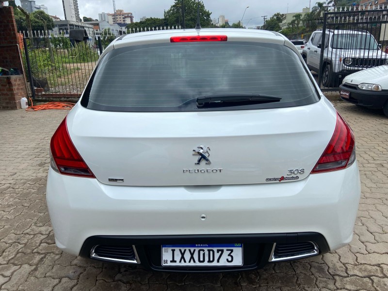 308 1.6 ALLURE THP 16V GASOLINA 4P AUTOMÁTICO - 2018 - CAXIAS DO SUL