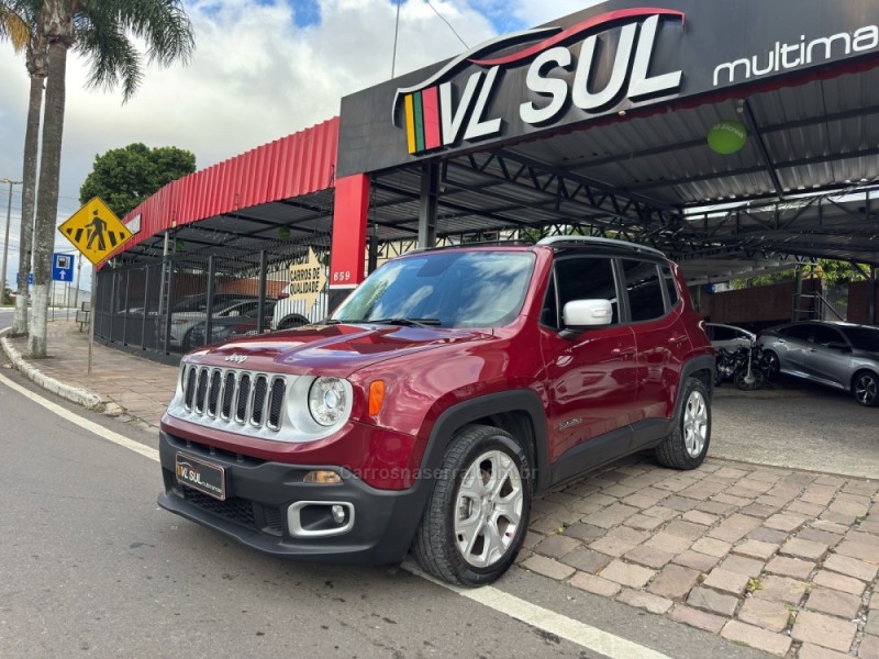 RENEGADE 1.8 16V FLEX LIMITED 4P AUTOMÁTICO - 2017 - CAXIAS DO SUL