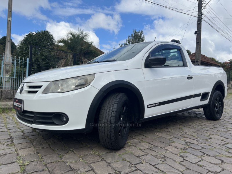 SAVEIRO 1.6 MI TROOPER CS 8V FLEX 2P MANUAL G.VI - 2011 - CANELA