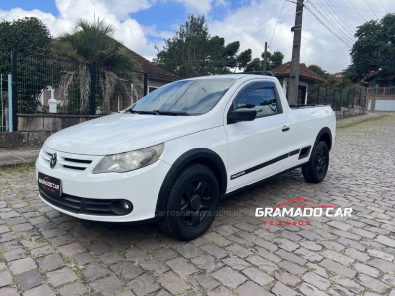 saveiro 1.6 mi trooper cs 8v flex 2p manual g.vi 2011 canela