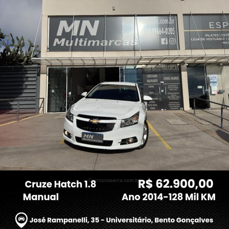 CRUZE 1.8 LT SPORT6 16V FLEX 4P MANUAL