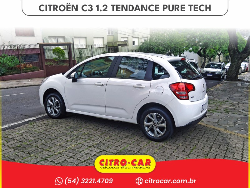 C3 1.2 TENDANCE PURE TECH 12V 4P MANUAL - 2018 - CAXIAS DO SUL