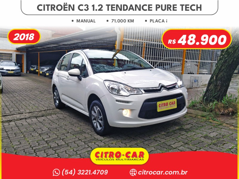 C3 1.2 TENDANCE PURE TECH 12V 4P MANUAL