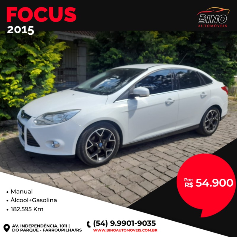 FOCUS 2.0 TITANIUM SEDAN 16V FLEX 4P AUTOMÁTICO
