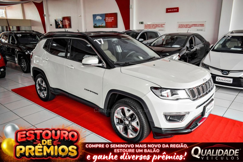 compass 2.0 16v flex limited automatico 2017 santa cruz do sul