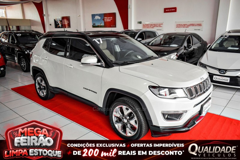 compass 2.0 16v flex limited automatico 2017 santa cruz do sul