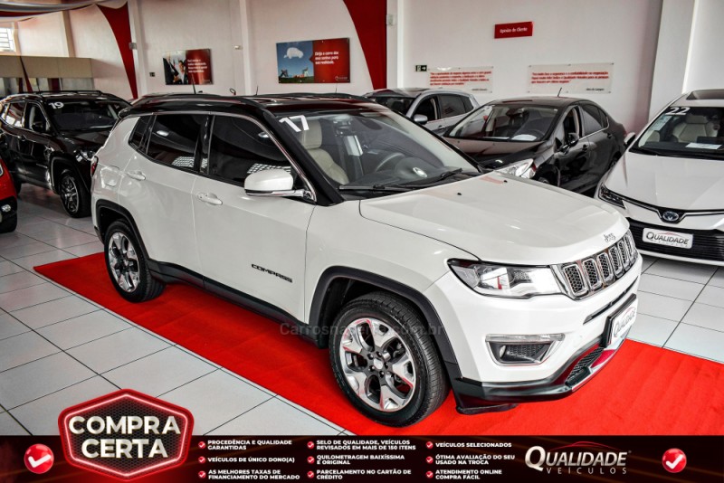 compass 2.0 16v flex limited automatico 2017 santa cruz do sul