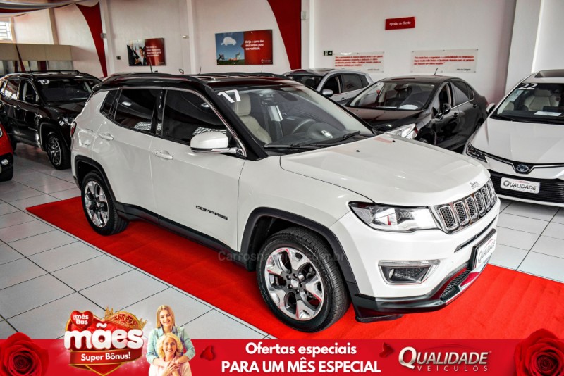 compass 2.0 16v flex limited automatico 2017 santa cruz do sul