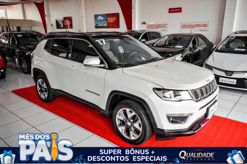 compass 2.0 16v flex limited automatico 2017 santa cruz do sul