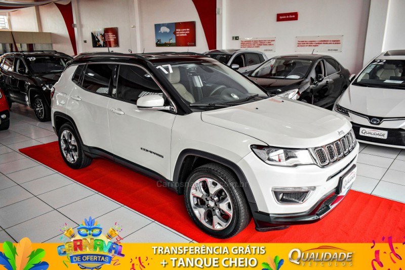 compass 2.0 16v flex limited automatico 2017 santa cruz do sul