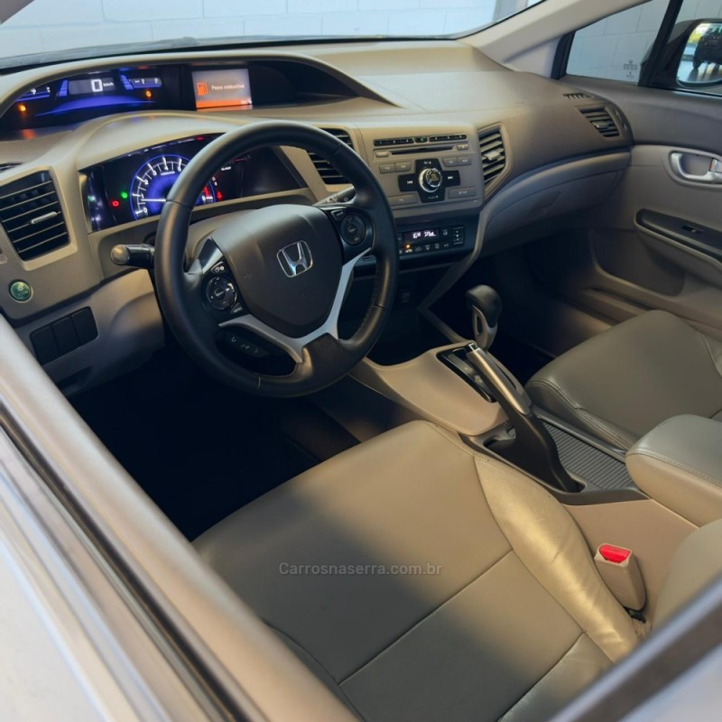 CIVIC 1.8 LXS 16V GASOLINA 4P AUTOMÁTICO - 2014 - NOVO HAMBURGO