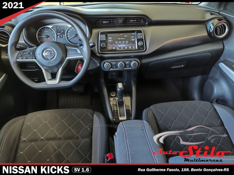 KICKS 1.6 16V FLEX SV 4P XTRONIC - 2019 - BENTO GONçALVES