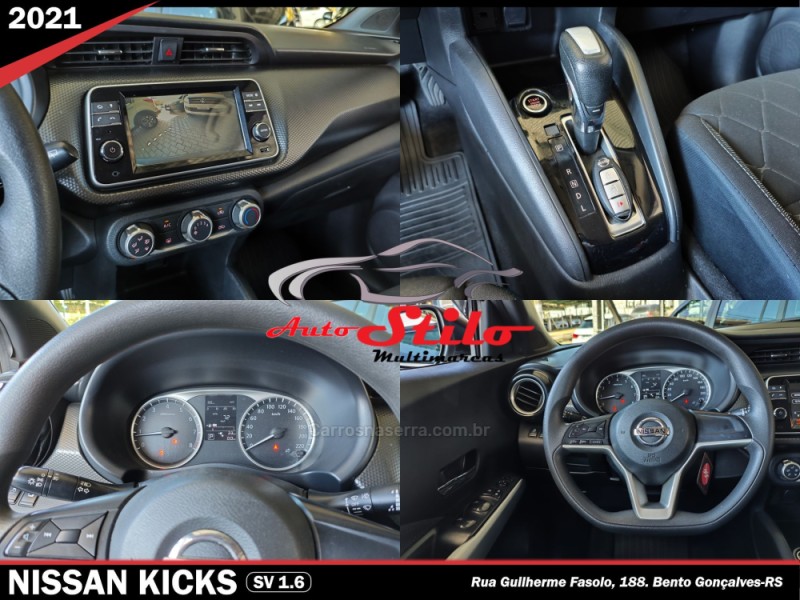 KICKS 1.6 16V FLEX SV 4P XTRONIC - 2019 - BENTO GONçALVES