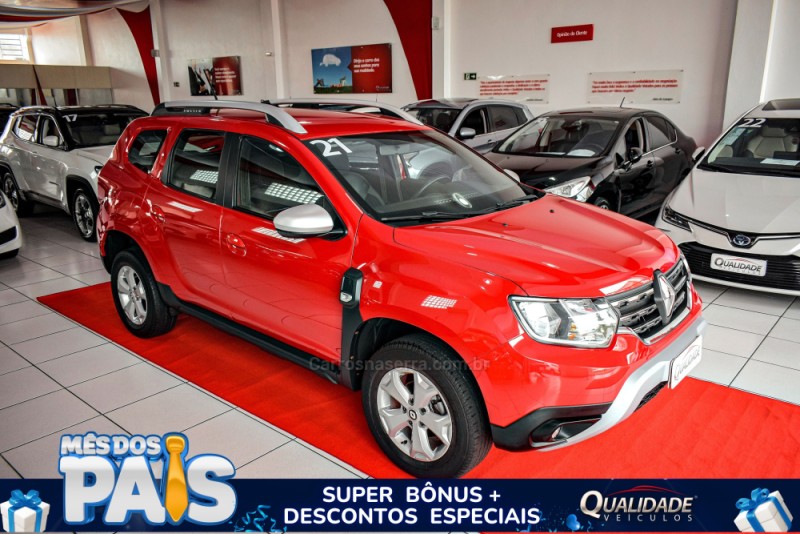 duster 1.6 intense 16v flex 4p automatico 2021 santa cruz do sul