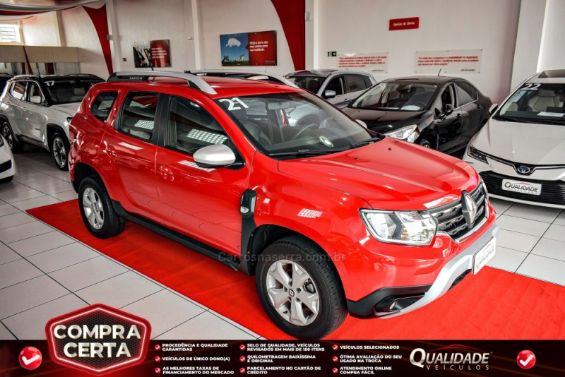 duster 1.6 intense 16v flex 4p automatico 2021 santa cruz do sul