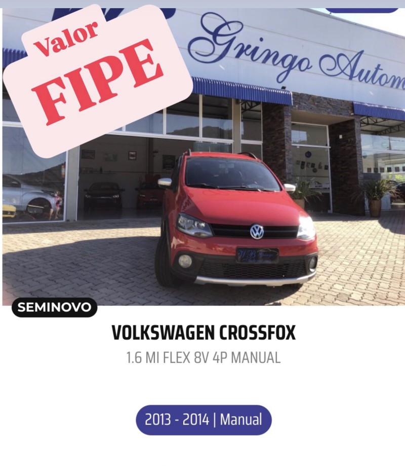crossfox 1.6 mi flex 8v 4p manual 2014 vale real